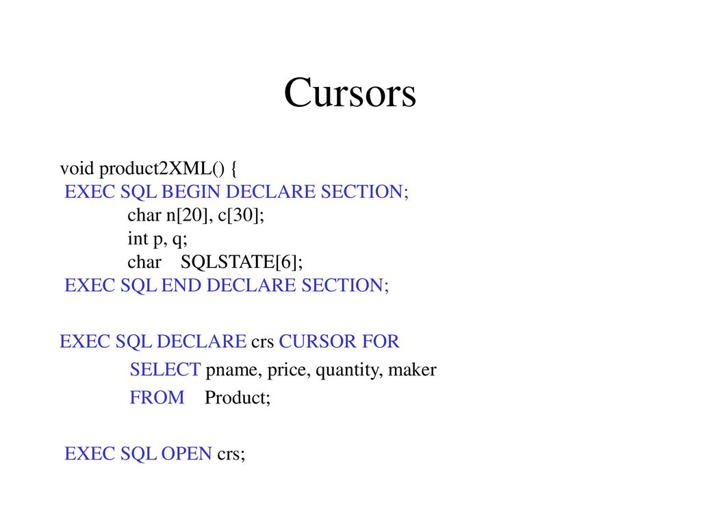 Lecture 17 systems aspects of sql ppt download